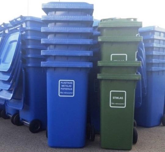 Šiaulių miesto ir Radviliškio miesto gyventojų dėmesiui! Informacija dėl pakuotės atliekų ir stiklo atliekų konteinerių!